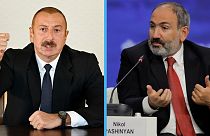 Ilham Aliyev e Nikol Pashinyan defenderam posições em entrevista à Euronews