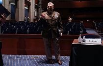مارک میلی، رییس ستاد مشترک ارتش آمریکا که هم اکنون در قرنطینه است