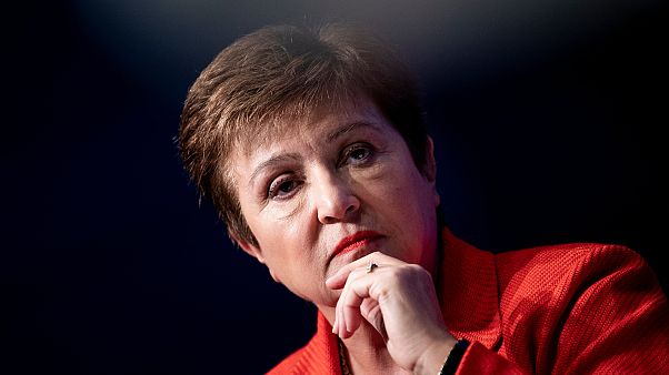 Uluslararası Para Fonu (IMF) Başkanı Kristalina Georgieva Uluslararası Para Fonu (IMF) Başkanı Kristalina Georgieva