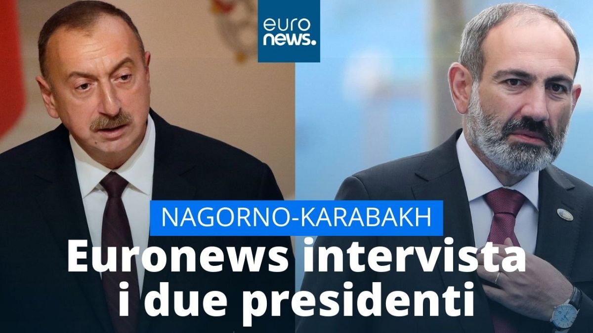Αποκλειστικό: Αλίγιεφ και Πασινιάν μιλούν στο euronews για την σύγκρουση στο Ναγκόρνο Καραμπάχ