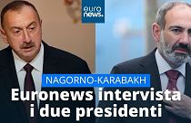 Αποκλειστικό: Αλίγιεφ και Πασινιάν μιλούν στο euronews για την σύγκρουση στο Ναγκόρνο Καραμπάχ