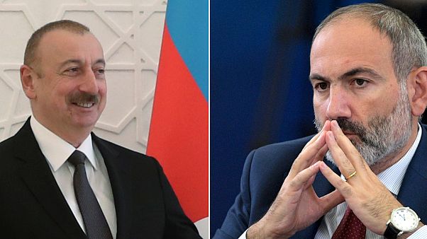 Ilham Aliyev e Nikol Pashinyan Ilham Aliyev e Nikol Pashinyan