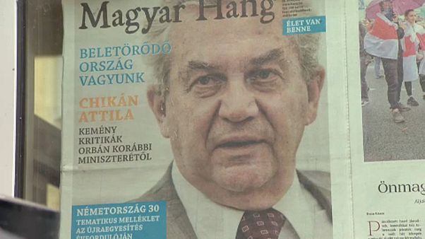 A Magyar Hang címlapja A Magyar Hang címlapja