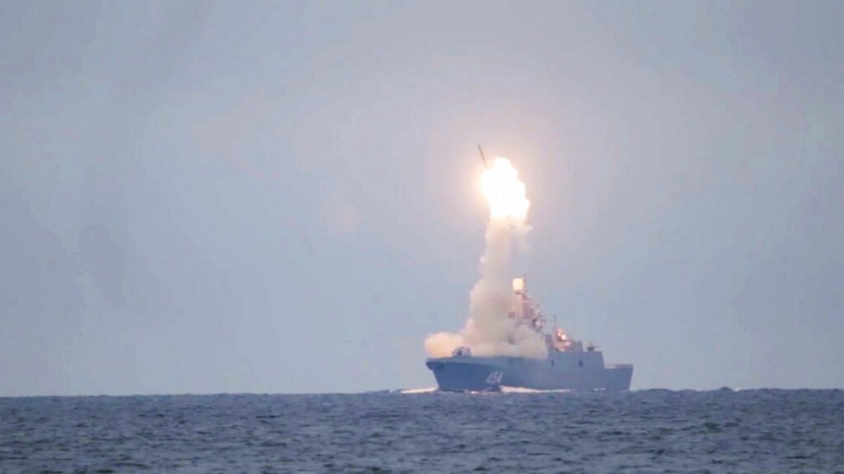 آزمایش موشک فراصوتی جدید روسیه در دریای سفید