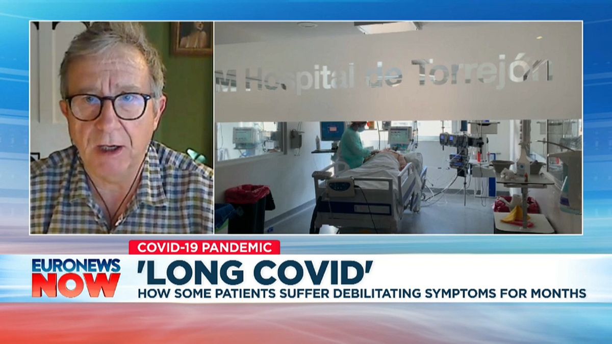 Epidemiologist Paul Garner tells Euronews about his own months-long struggle with 'long COVID'