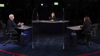 ABD'de başkan yardımcısı adayları Pence ve Harris canlı yayında karşı karşıya geldi