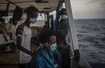 مهاجران آفریقایی در سواحل لیبی