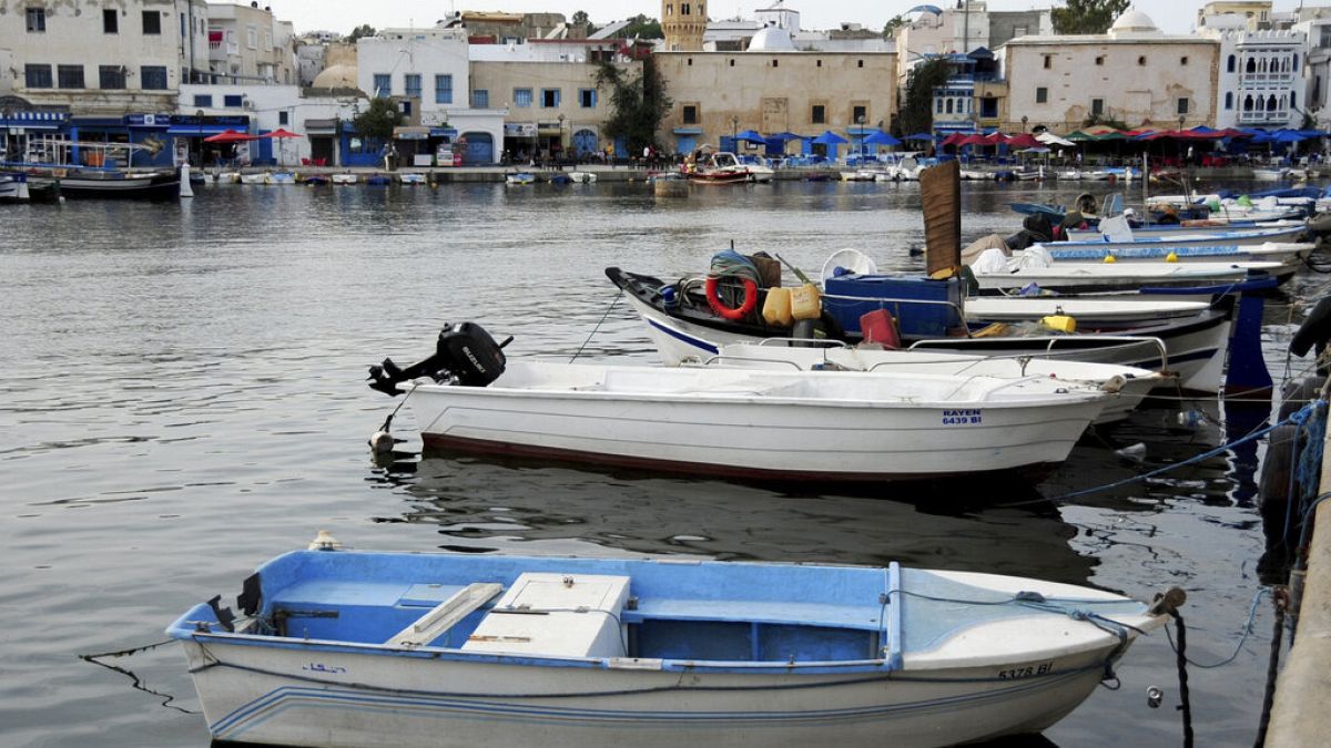 Hafen von Bizerte in Tunesien