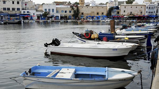 Hafen von Bizerte in Tunesien Hafen von Bizerte in Tunesien