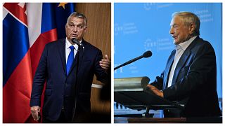 Orbán Viktor és Soros György