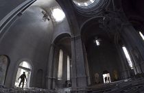 Arménia acusa Azerbaijão de bombardear catedral histórica