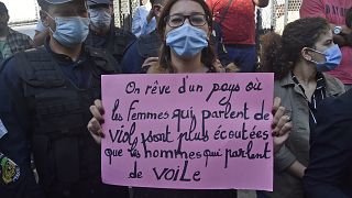 'Rein in culture of violence': Algerians urge action after rape and murder of woman