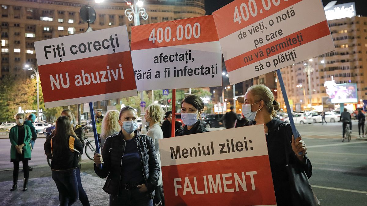 Virus Outbreak Romania
