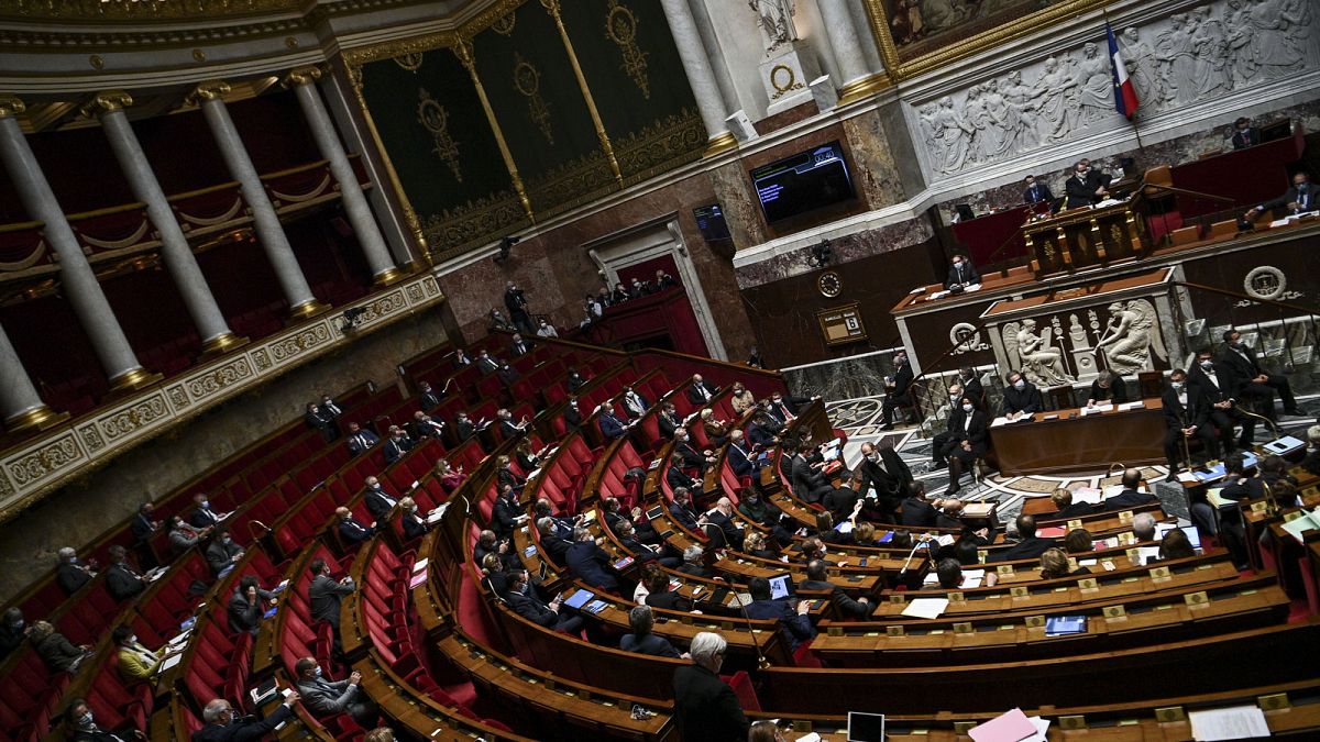 Archives : l'Assemblée nationale française, le 6 octobre 2020