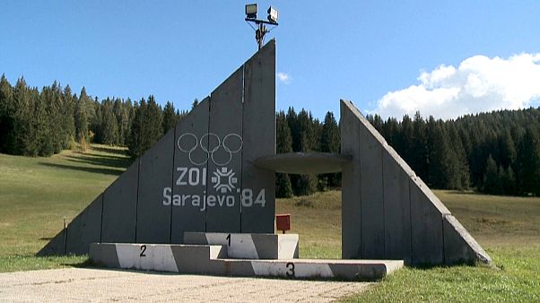 Zerstörtes olympisches Museum in Sarajevo wiedereröffnet Zerstörtes olympisches Museum in Sarajevo wiedereröffnet