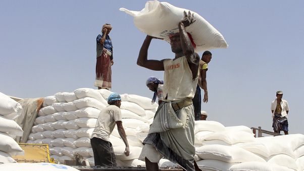 Reparto del Programa Mundial de Alimentos Reparto del Programa Mundial de Alimentos
