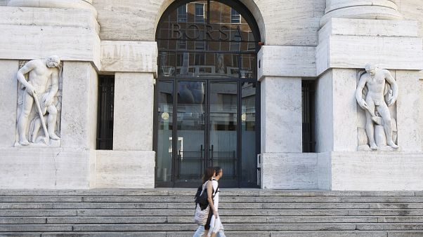 Здание Borsa Italiana в Милане Здание Borsa Italiana в Милане
