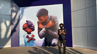 'Black Panther' star Chadwick Boseman mural unveiled at Disneyland