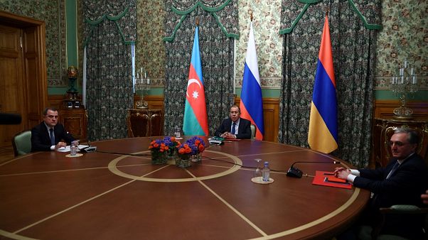 Azerbaycan ve Ermenistan dışişleri bakanları Moskova'da buluştu Azerbaycan ve Ermenistan dışişleri bakanları Moskova'da buluştu