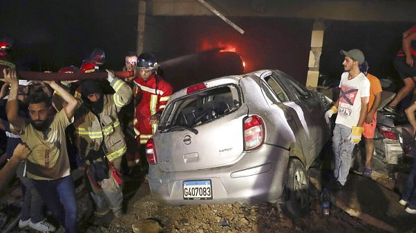 Four dead and several injured in fuel tank explosion in Lebanon Four dead and several injured in fuel tank explosion in Lebanon