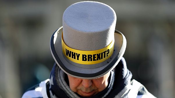 Egy brexitellenes brit 2020-ban Egy brexitellenes brit 2020-ban