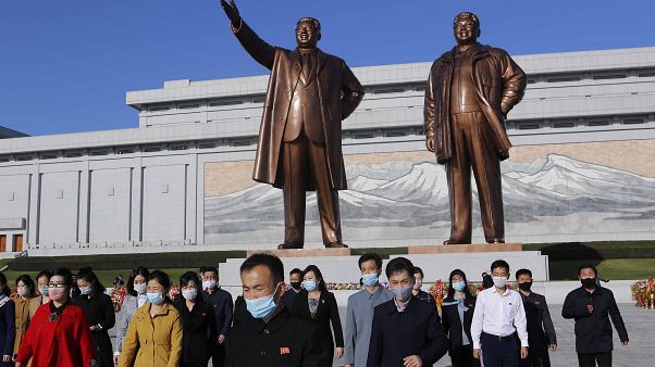 North Korea displays 'new' intercontinental missile in military parade North Korea displays 'new' intercontinental missile in military parade