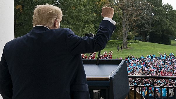 Donald Trump "já não transmite Covid-19" Donald Trump "já não transmite Covid-19"