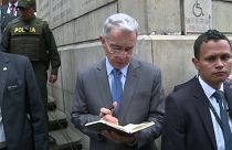 El expresidente de Colombia Álvaro Uribe