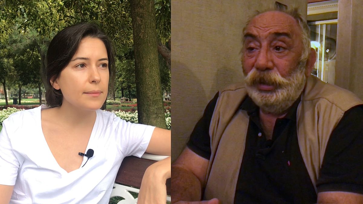 Azeri gazeteci Geybulla ve Ermeni gazeteci  Estukyan