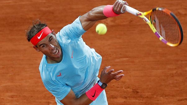 Rafael Nadal im Finale in Paris Rafael Nadal im Finale in Paris