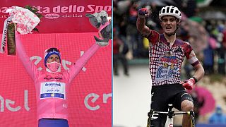João Almeida mantém-se como líder do "Giro após triunfo de Rúben Guerreiro na nona etapa