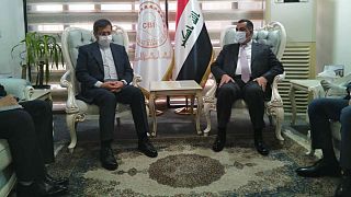 دیدار روسای کل بانک مرکزی ایران و عراق
