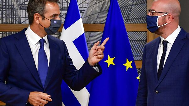 Κυριάκος Μητσοτάκης - Σαρλ Μισέλ Κυριάκος Μητσοτάκης - Σαρλ Μισέλ