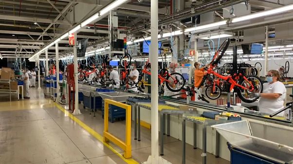 Le Portugal produit des vélos à tour de bras. Le Portugal produit des vélos à tour de bras.