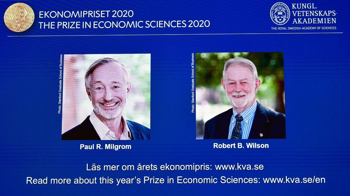 برندگان جایزه نوبل اقتصاد ۲۰۲۰