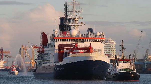 Polarstern de regresso à Alemanha Polarstern de regresso à Alemanha