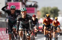На финише 10 этапа "Джиро д'Италия"