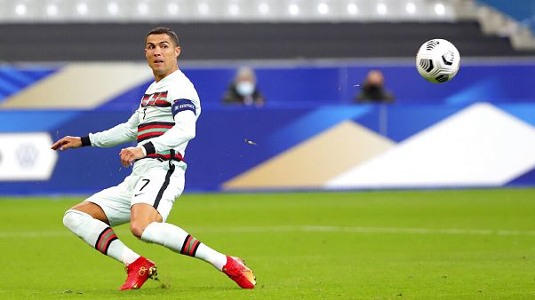 El futbolista internacional portugués, Cristiano Ronaldo El futbolista internacional portugués, Cristiano Ronaldo