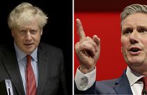 Boris Johnson is facing Sir Keir Starmer after the latter urged for a circuit break lockdown in England