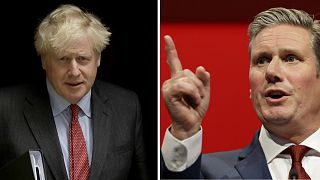 Boris Johnson is facing Sir Keir Starmer after the latter urged for a circuit break lockdown in England