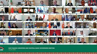 18 Temmuz G20 ülkeleri maliye bakanları ve merkez bankaları yöneticileri toplantısı ekran görüntüsü