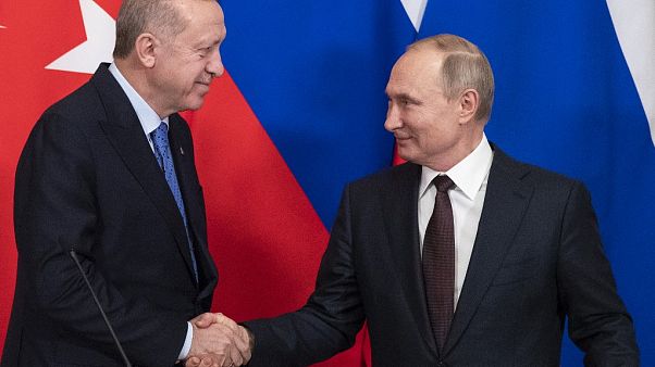 Cumhurbaşkanı Erdoğan ve Rusya Devlet Başkanı Putin Cumhurbaşkanı Erdoğan ve Rusya Devlet Başkanı Putin