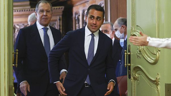 Di Maio con Lavrov Di Maio con Lavrov