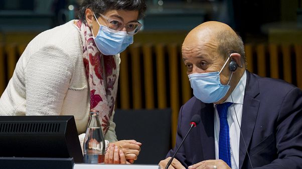 Fransa Dışişleri Bakanı Jean-Yves Le Drian Fransa Dışişleri Bakanı Jean-Yves Le Drian