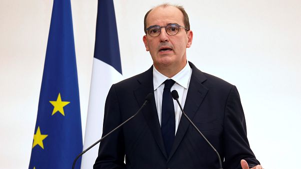 Le Premier ministre Jean Castex, lors de sa conférence de presse du 15 octobre 2020. Le Premier ministre Jean Castex, lors de sa conférence de presse du 15 octobre 2020.