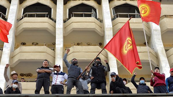 Kırgızistan protestolar Kırgızistan protestolar
