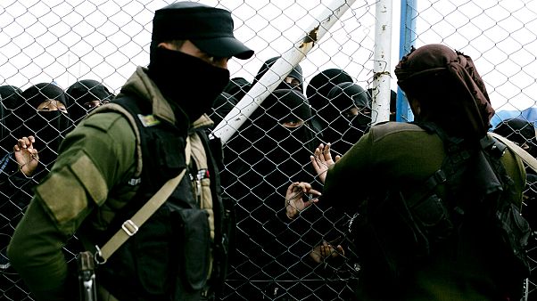 Suriye'nin kuzeyinde çoğunluğunu IŞİD militanı tutuklular ve ailelerinin oluşturduğu el Hol kampı Suriye'nin kuzeyinde çoğunluğunu IŞİD militanı tutuklular ve ailelerinin oluşturduğu el Hol kampı