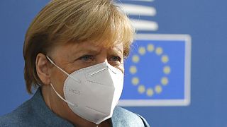 Angela Merkel in Brüssel