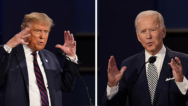 Cumhuriyetçi Başkan Donald Trump, Demokrat aday Joe Biden Cumhuriyetçi Başkan Donald Trump, Demokrat aday Joe Biden
