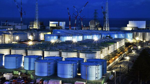 Wassertanks auf dem Gelände des AKW Daiichi Fukushima, 25.Januar 2019 Wassertanks auf dem Gelände des AKW Daiichi Fukushima, 25.Januar 2019